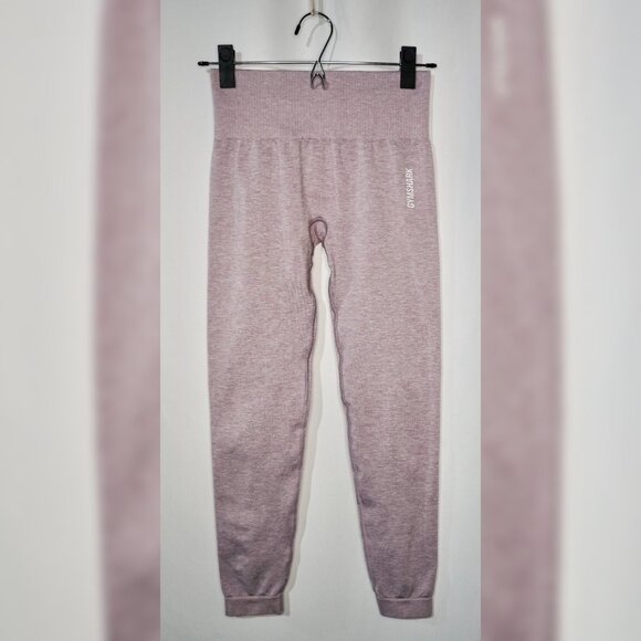 Gymshark Adapt Marl Seamless Leggings - Light Purple - Size S - Picture 7 of 13